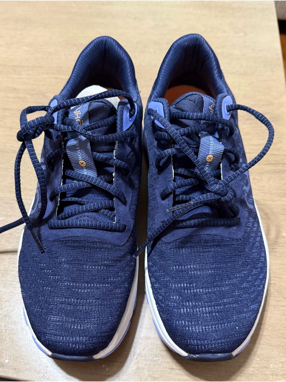Ryka Navy Sneakers with Light Blue and White Accents - Picture 3 of 6